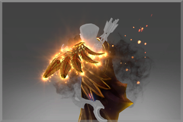 Autographed Golden Silent Wake — Dota 2