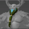 Inscribed Modestly Braided Beard — Dota 2