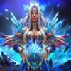 Glacial Gardens Loading Screen — Dota 2