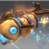 Autographed Golden Piscean Pulverizer — Dota 2