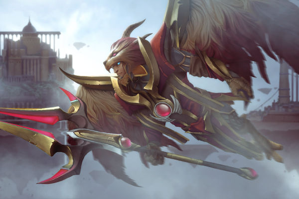 Vigilance of the Manticore Loading Screen — Dota 2